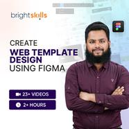 Bright Skills Create Web Template Design Using Figma