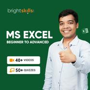Bright Skills MS Excel Beginner To Advanced