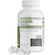 Bronson Korean Panax Ginseng 1000 mg 120 Capsules