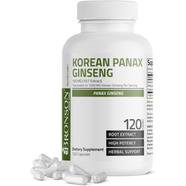 Bronson Korean Panax Ginseng 1000 mg - 120 Capsules