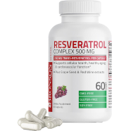 Bronson Resveratrol Complex 500mg 60 Capsules