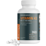 Bronson Vitamin K2 MK-7 100 MCG - 360 Count