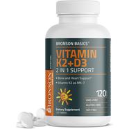 Bronson Vitamin K2 plus D3 5,000 IU (125 mcg) – 120 Capsules