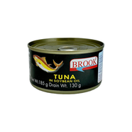 Brook Tuna In Soybean Oil Can 185gm (Thailand) - 142700099