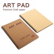 Brown Craft Paper Art Pad- A4