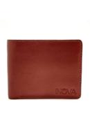 Inova Red Brown Premium Leather Wallet - LW02