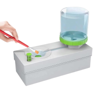 Brush Rinser, Brush Rinser Painting, Paint Brush Rinser With Drain, For Ink Acrylic, Watercolor, Water-based Paints, And Makeup Brush,paint Brush Cleaner Art Supplies.