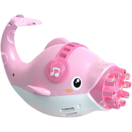 Bubble Blower Bubble Maker Toy For Kid Automatic Dolphin Bubble Machine Bubble Blowing Toys New image