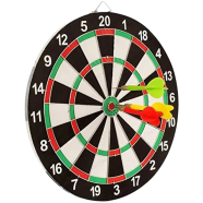 Built Into Dartboard Includes 2 sets (4 darts)-12 inches