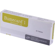 Bumecard 1mg Tablet 10's Strip