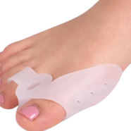Bunion Pads And Toe Orthotics Thumb Big Bone Orthotics Toe Separators Toe Straightener Bunion Corrector Bunion Relief Kit For Men And Women Free Size - 1 Pair image