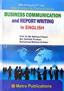 Business Communication and Report Writing(Department of Accounting ,Finance, Banking)