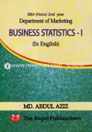 Business Statistics in English - 1 (Code-232603)