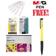 Buy 1 The Sketch Combo Set Get 1 M and G Pen Free - Buy 1 Get 1 Free