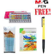 Buy 1 The Watercolour Combo Set Get 1 M and G Pen Free - Buy 1 Get 1 Free