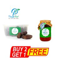 Buy 2 Mariyum Dates (Mariyum Khejur) 500 gm get Musterd Honey(Sorisher Modhu) 500gm free BUY 2 GET 1