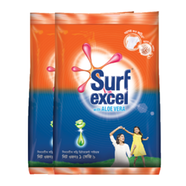 Buy 2 Surf Excel Synthetic Laundry Detergent Powder 1kg Bundle (48 TK OFF)