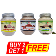 VesojE Agro Ashwagandha Powder - 150 gm And Alkushi Powder - 150 gm Shimul Powder - 150 gm (BUY 2 GET 1) Free