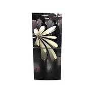 CANCA ABC-259G Top Mount Refrigerator 259L Red Flower, Blue Flower