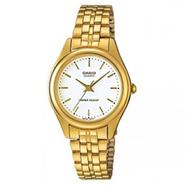 CASIO Quartz Gold Plated Stainless Steel Ladies Watch - LTP-1129N-7ARDF