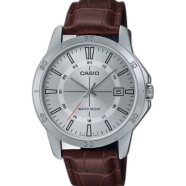 CASIO Youth Standard Leather Watch For Men's - MTP-V004L-7CUDF