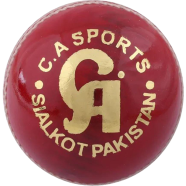 CA 4 Part Leather Cricket Ball - Red icon