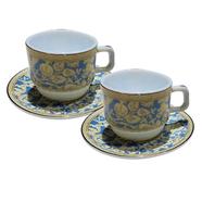CHINBULL W4E4/607 Cup And Saucer (2 Plus 2)=4 Pcs Set