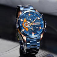 CURREN Stainless Steel Chronograph Wristwatch For Male image