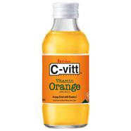 C-Vitt Vitamin Orange Juice Les Sugar Glass Bottle 140ml (Thailand) - 142700163