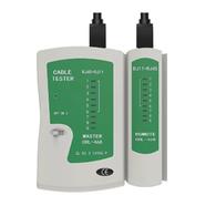 Cable Tester for RJ12, RJ11, RJ45, Cat 5e, Cat 5, 10/100 Base-t, AT image