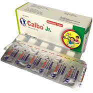 Calbo Jr 250 mg - 10's Strip Chewable Tablet icon