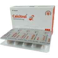 Calcitrol0.25 mcg 10's Strip Capsule icon