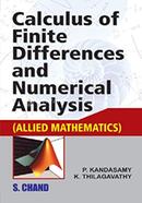 Calculus of Finite Differences and Numerical Analysis - Allied Mathematics