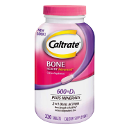 Caltrate Bone Health Advanced 600 Plus D3 Plus Minerals - 320 Tablets