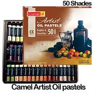 Camel Artist Oil Pastels 50 shades Box for professional artists.