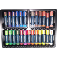 Camel Artist Oil Pastels 50 shades Box for professional artists.