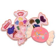 Candy Make-Up Set Pretend Play Useable Make up Toys For Girls-3 Layer Set (makeupbox_chochlate_88183b)