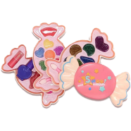 Candy Make-Up Set Pretend Play Useable Make up Toys For Girls-3 Layer Set (makeupbox_chochlate_88183b) icon