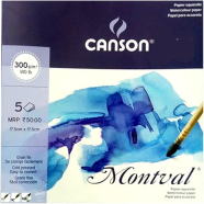 Canson Montval – 300 Gsm Pack of 5 Sheet icon