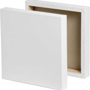 Canvas For Painting 8X8 Inch 3 Pcs