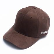 CapOn DARK BROWN Suede Cap