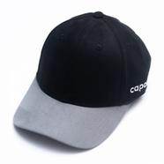 CapOn Black And Grey Contrast Cap By Capon