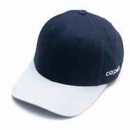 CapOn Navy Blue And Light Ash Contrast Cap By Capon