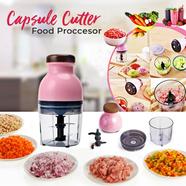 Capsule Mini Electric Multipurpose Food Chopper - Pink