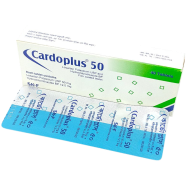 Cardoplus 50 mg Plus 12.5 mg Tablet 10's Strip