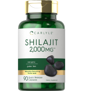 Carlyle Shilajit Capsules 2000mg 90 Count - 526845724