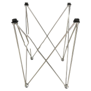 Carrom Board Folding Stainless Steel Stand Wide 23 Inch