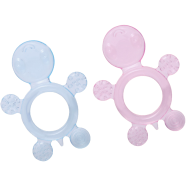 Cartoon Series Silicone Teether Baby Teething Silicone Teether Turtle Octopus Animal Silicone Teething Toy - 1 pcs