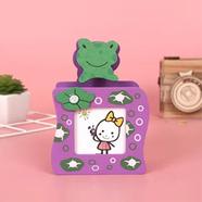 Cartoon Wooden Pencil Holder - Purple - 1 Pcs - C000129PE