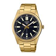 Casio Analog Black Dial Watch For Men image